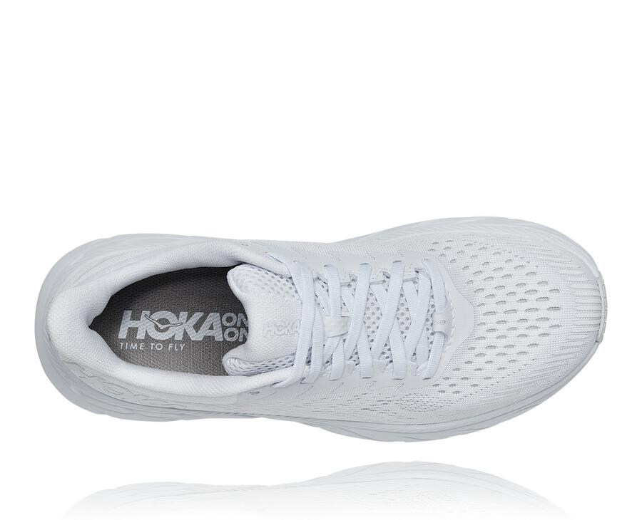 Hoka One One Tenisky Damske Biele - Clifton 7 - 05264-LIBY